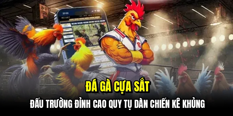 Đá gà cựa sắt - Đấu trường đỉnh cao quy tụ dàn chiến kê khủng